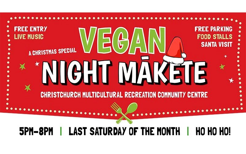 Vegan Night Mākete Christmas Market