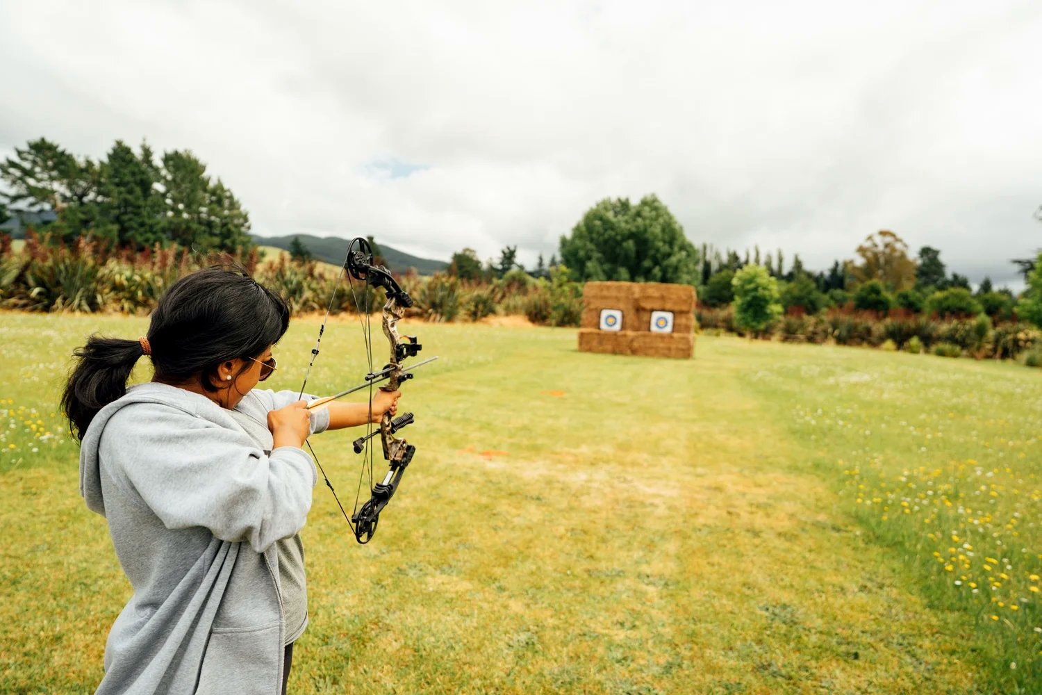 Archery on the grounds