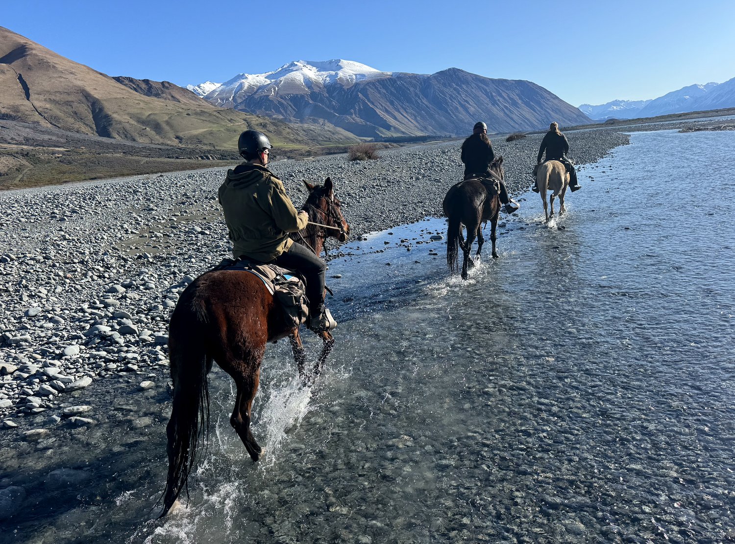 Backcountry horse riding