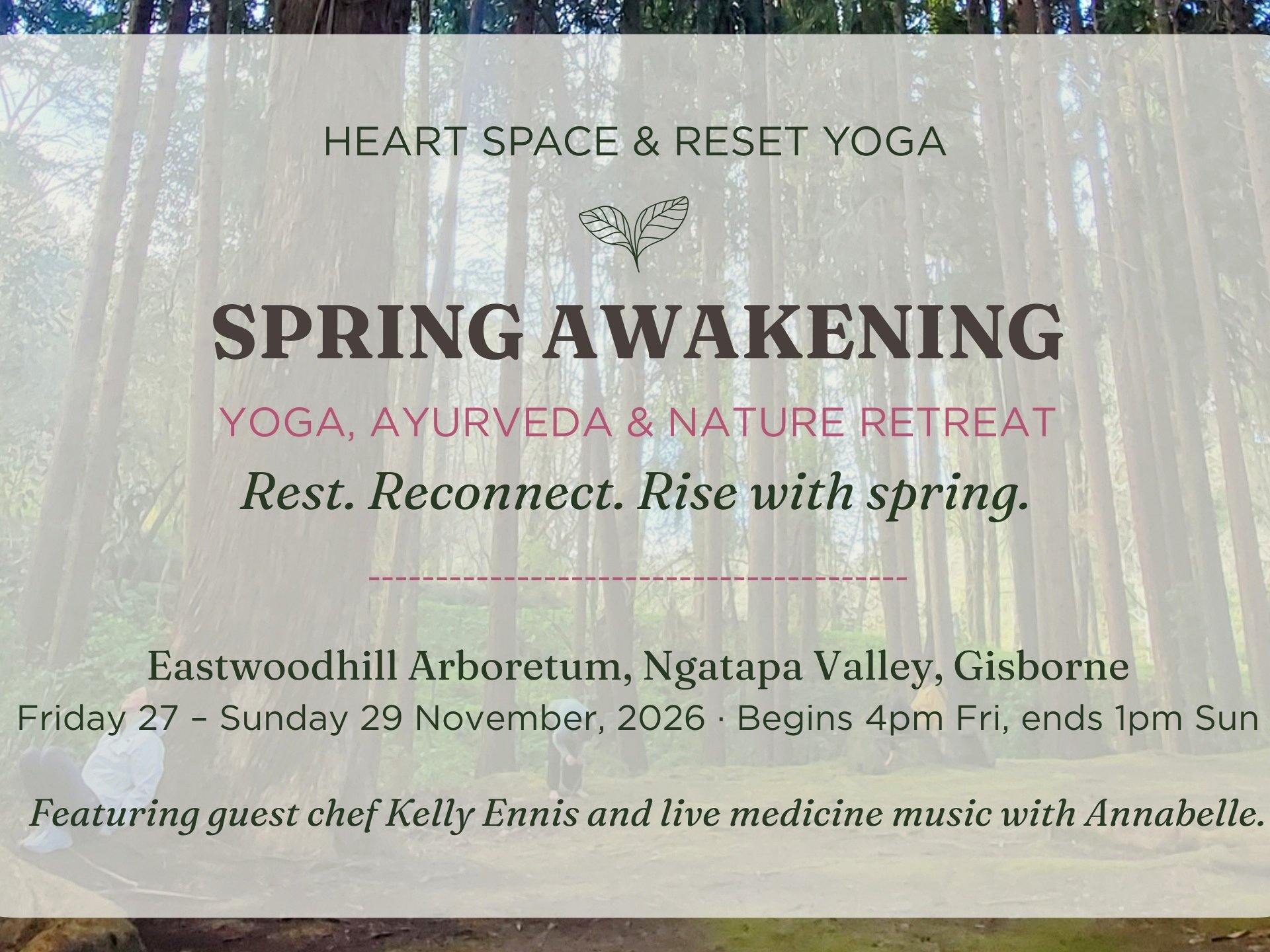 Spring Awakening: A Yoga, Ayurveda & Nature Retreat for Women