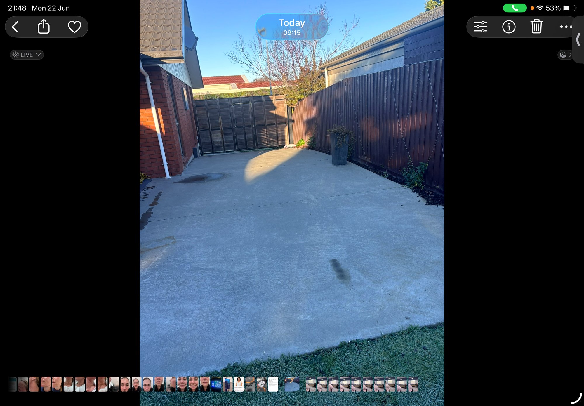 Secure driveway park in quiet Halswell street