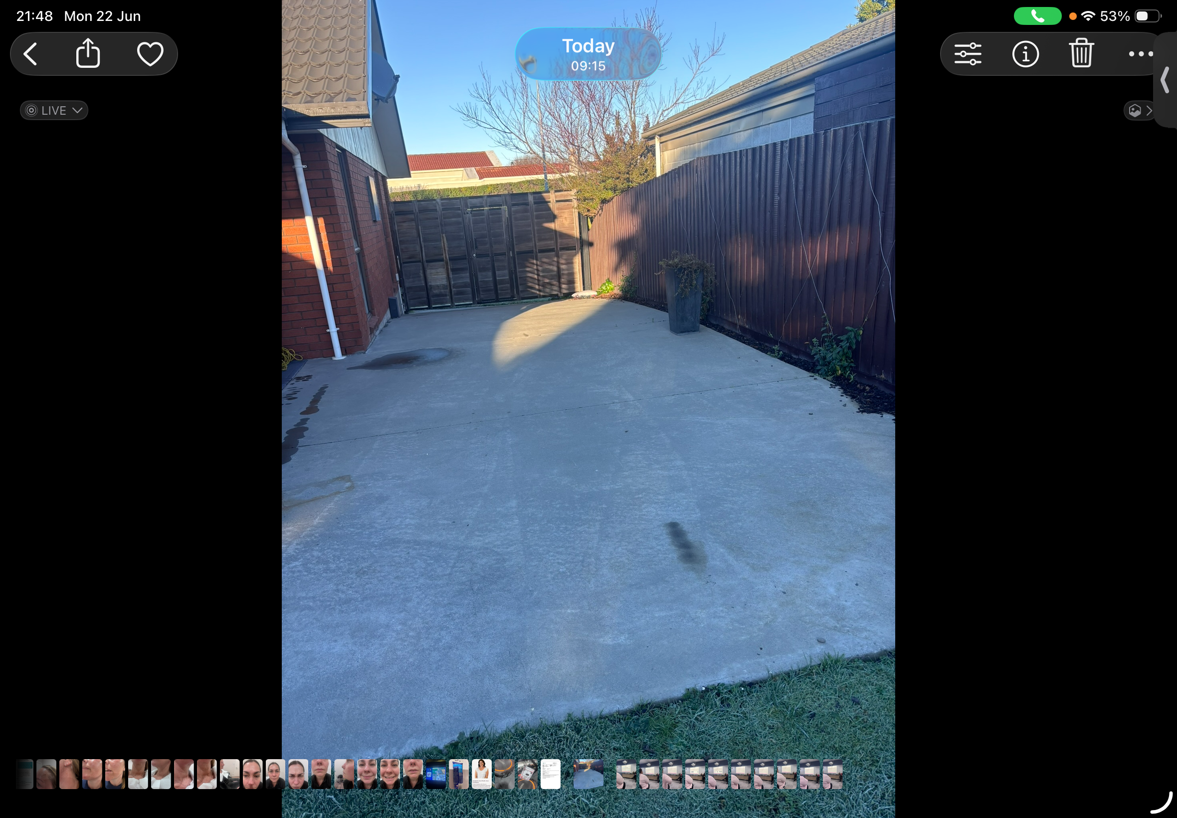 Secure driveway park in quiet Halswell street