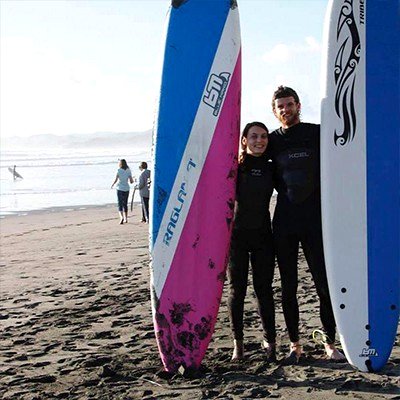 Learn to surf with Dan