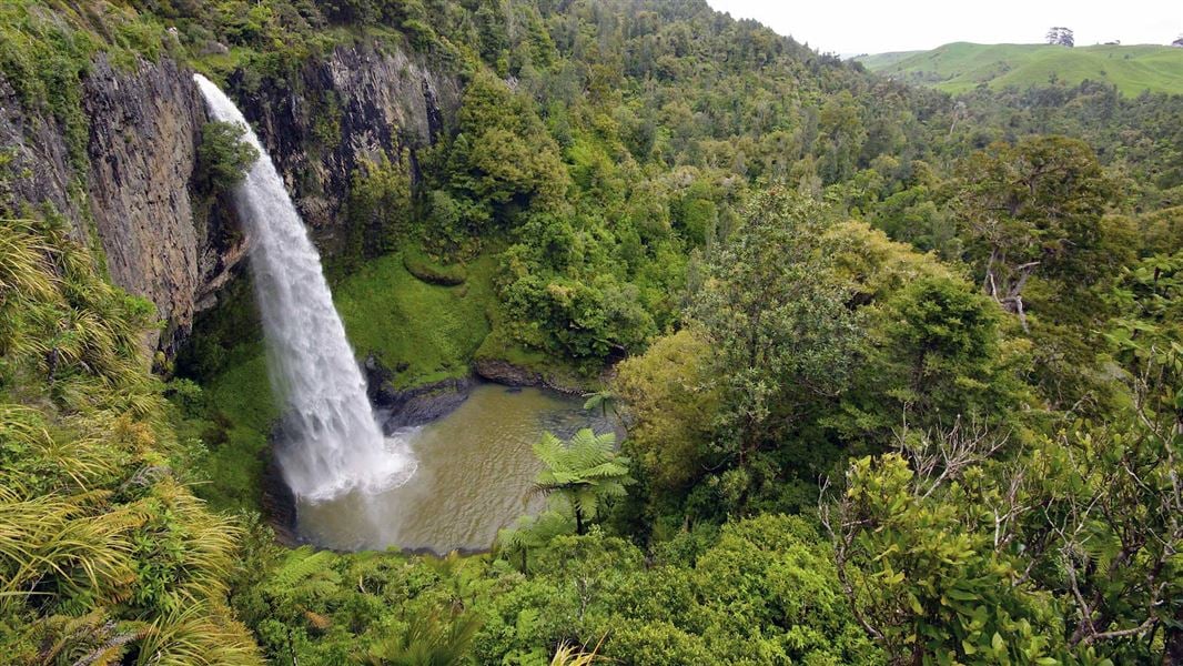 Wairēinga/Bridal Veil Falls
