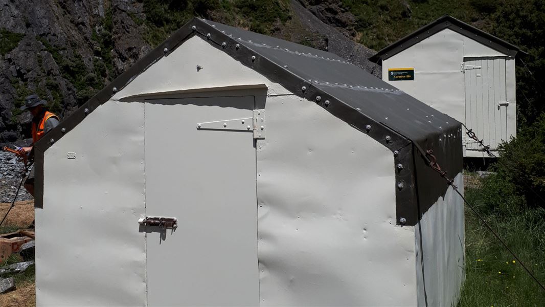 Carney's Bivvy No. 2, hut in Canterbury
