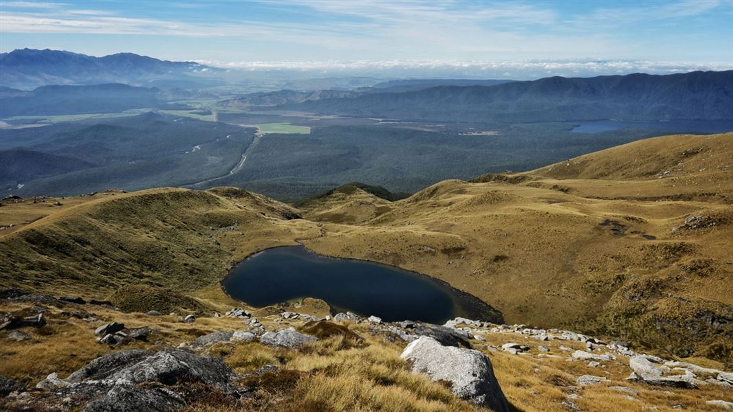 Eldrig Peak Route, walk in Southland