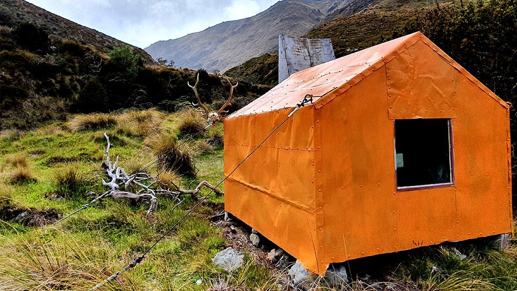 Esk Bivvy, hut in Canterbury