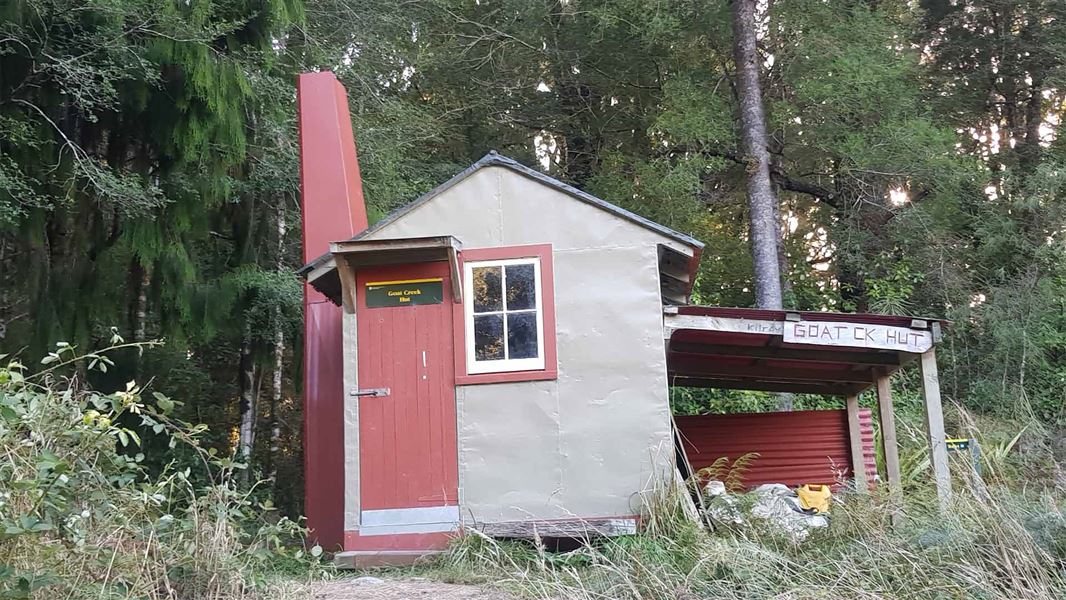 Goat Creek Hut, hut in West Coast