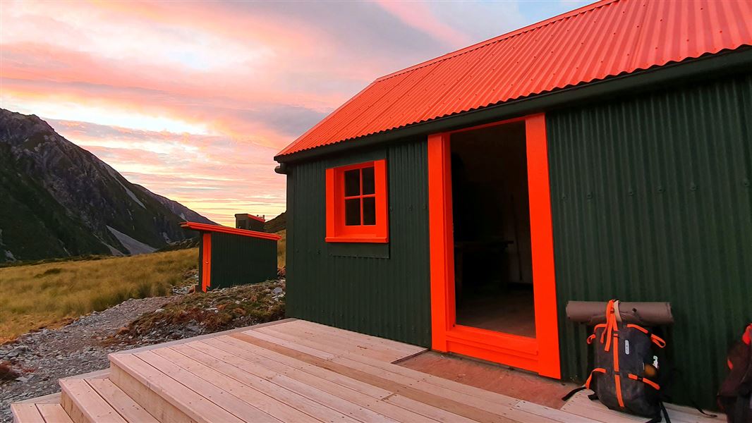 Hooker Hut, hut in Canterbury