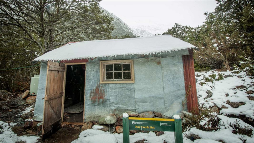 Kay Creek Hut, hut in Otago