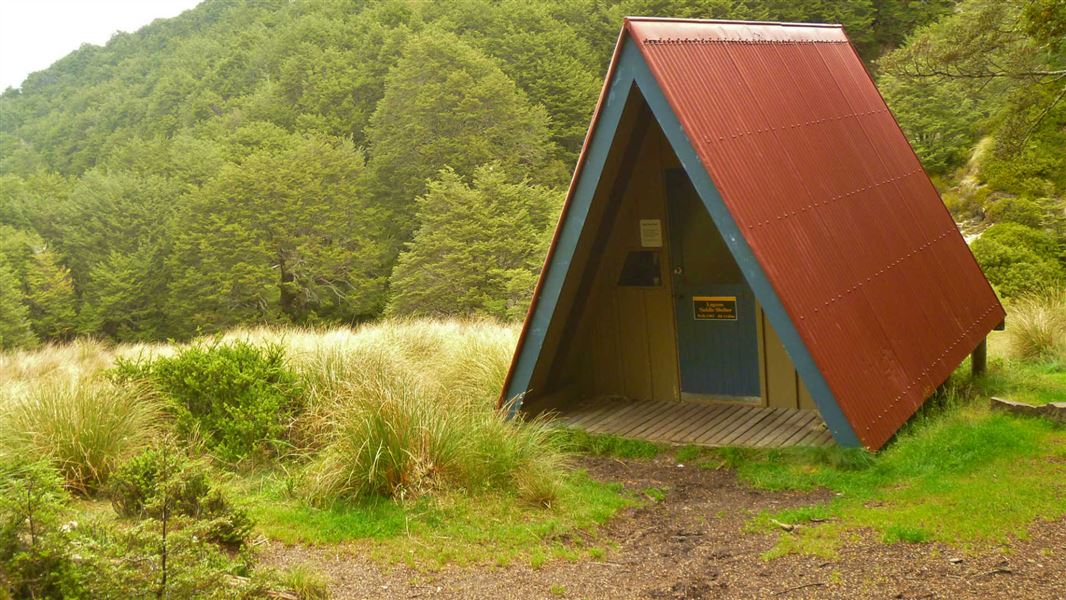 Lagoon Saddle A Frame, hut in Canterbury
