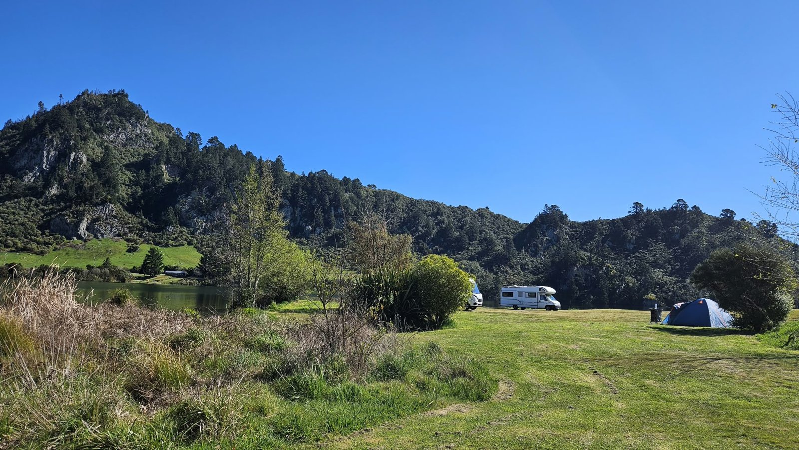 Lake Whakamaru Reserve, Ongaroto Road- State Highway 30, Whakamaru, campsite in Waikato