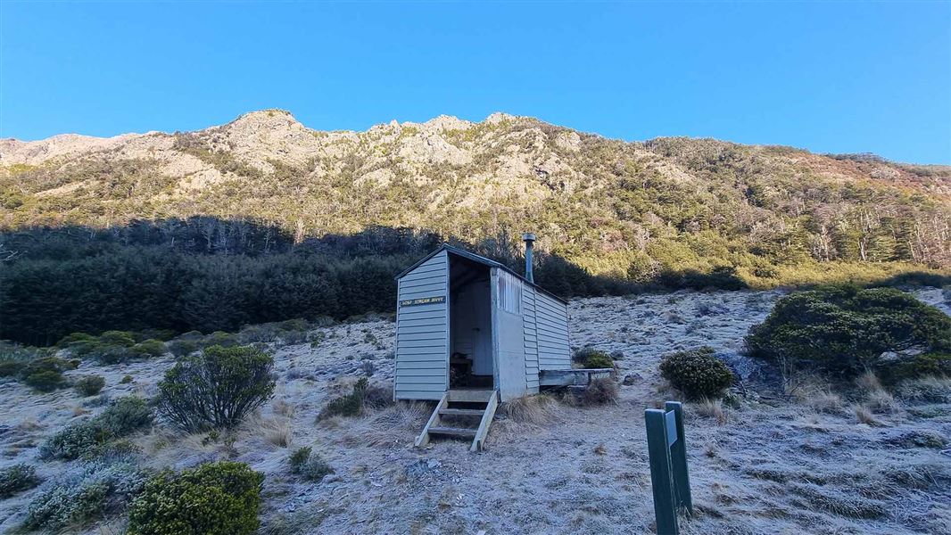 Lost Stream Bivvy, hut in Marlborough