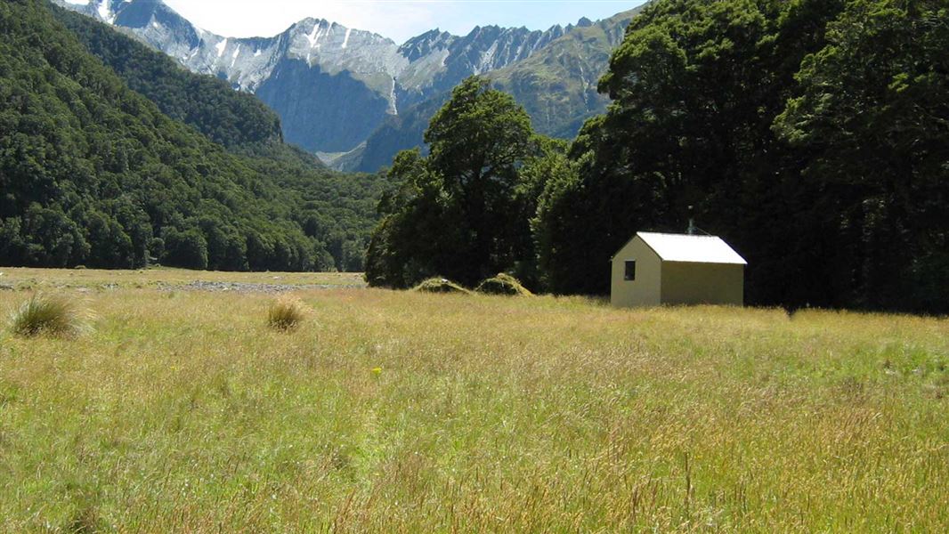 Makarora Hut, hut in Otago