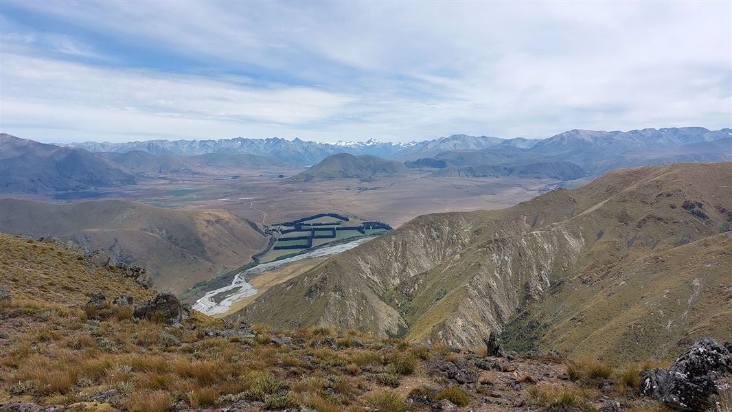 Mount Barrosa Track, walk in Canterbury