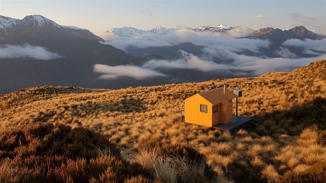 Mt Brown Hut, hut in West Coast