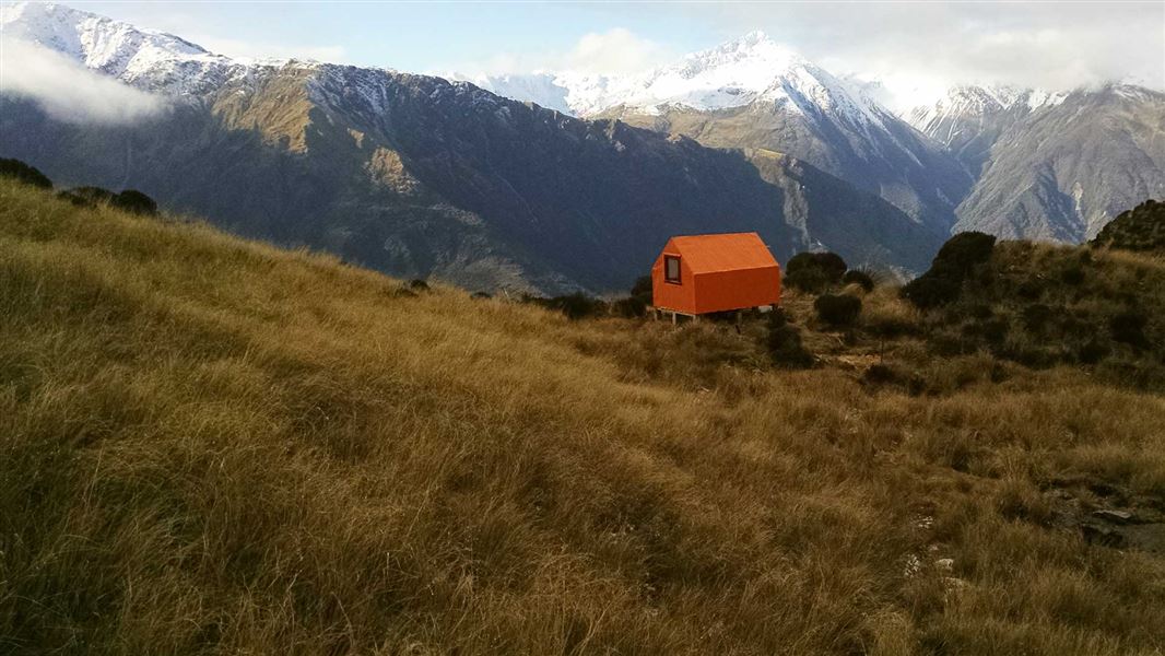 Pinnacle Bivvy, hut in West Coast