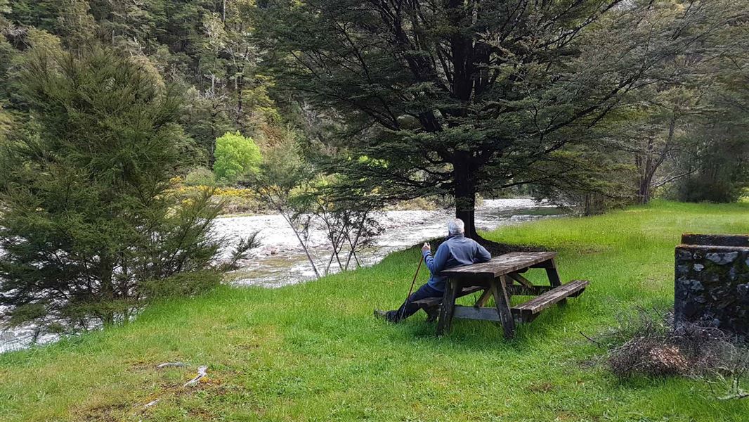 Siberia Flat Campsite, campsite in Tasman
