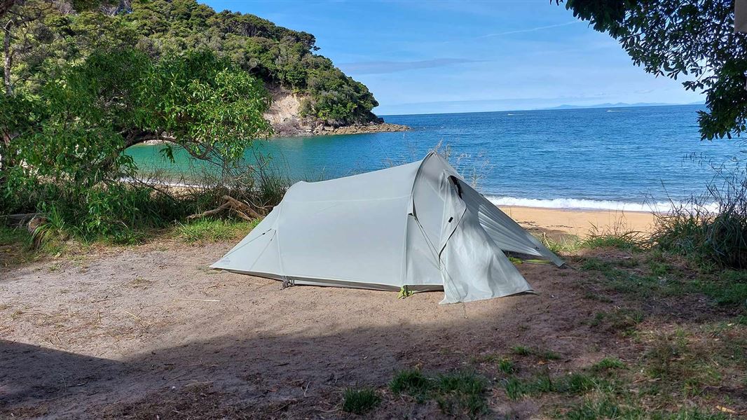 Te Pukatea Bay campsite, campsite in Tasman