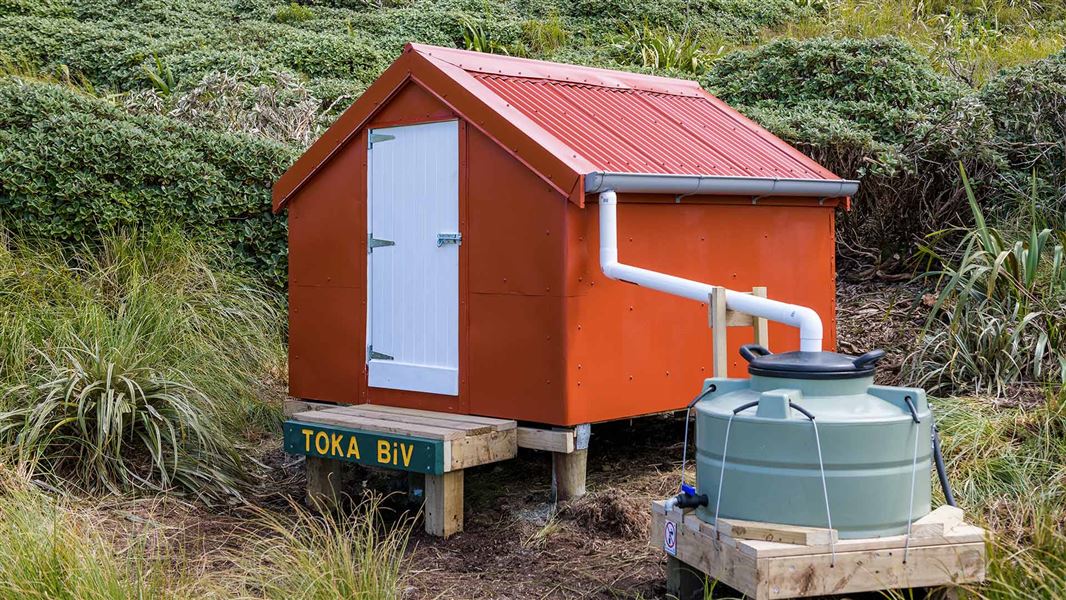 Toka Bivvy, hut in Manawatū-Whanganui