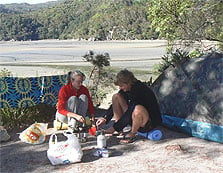 Torrent Bay Village campsite, campsite in Tasman