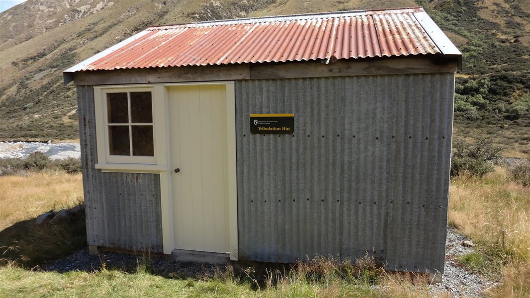 Tribulation Hut, hut in Canterbury