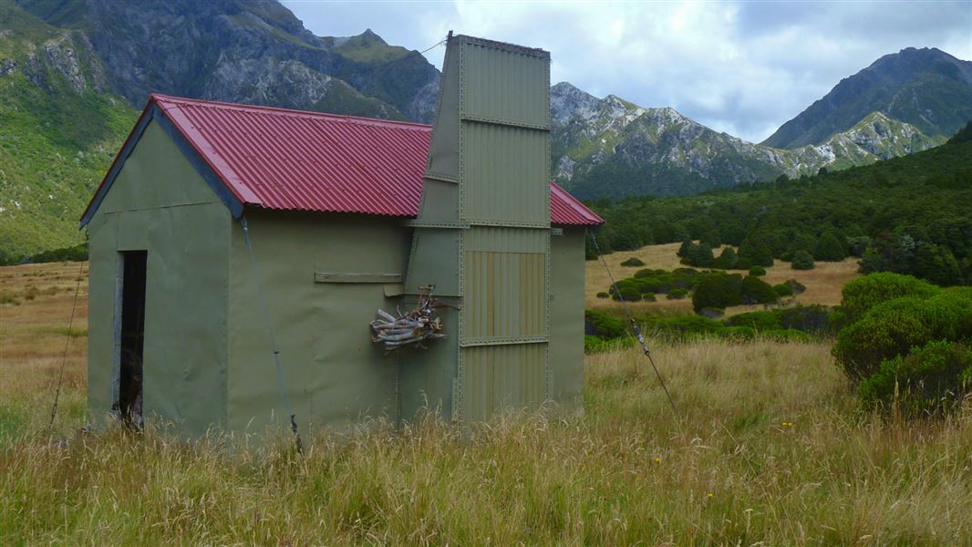 Unknown Stream Hut, hut in Canterbury