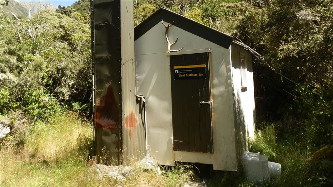 West Mathias Bivvy, hut in Canterbury