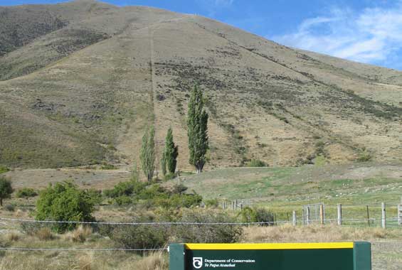 Wether Range tracks, walk in Canterbury